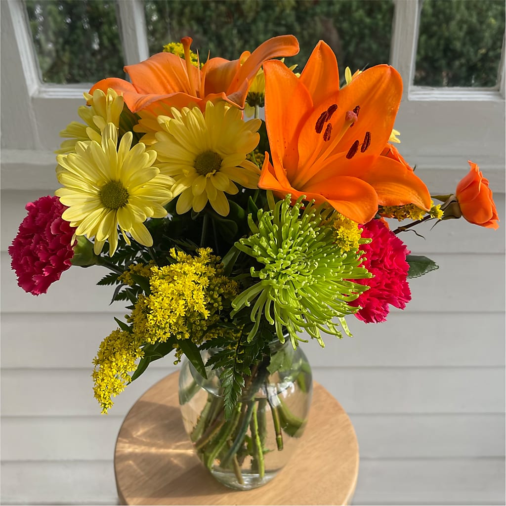 Bold & Bright – A Florist Original – Greenbrook Flowers Inc, Jackson MS