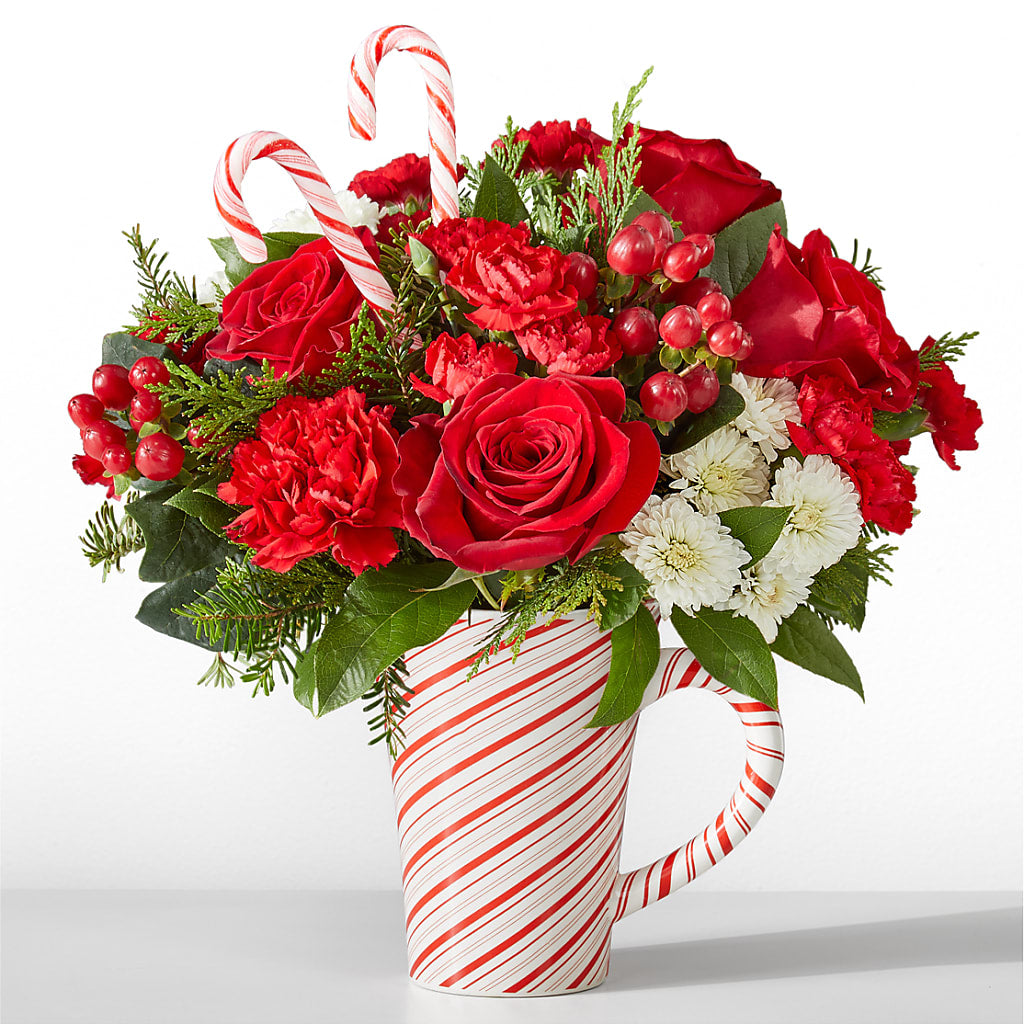 Peppermint Swirl Mug – Greenbrook Flowers Inc, Jackson MS