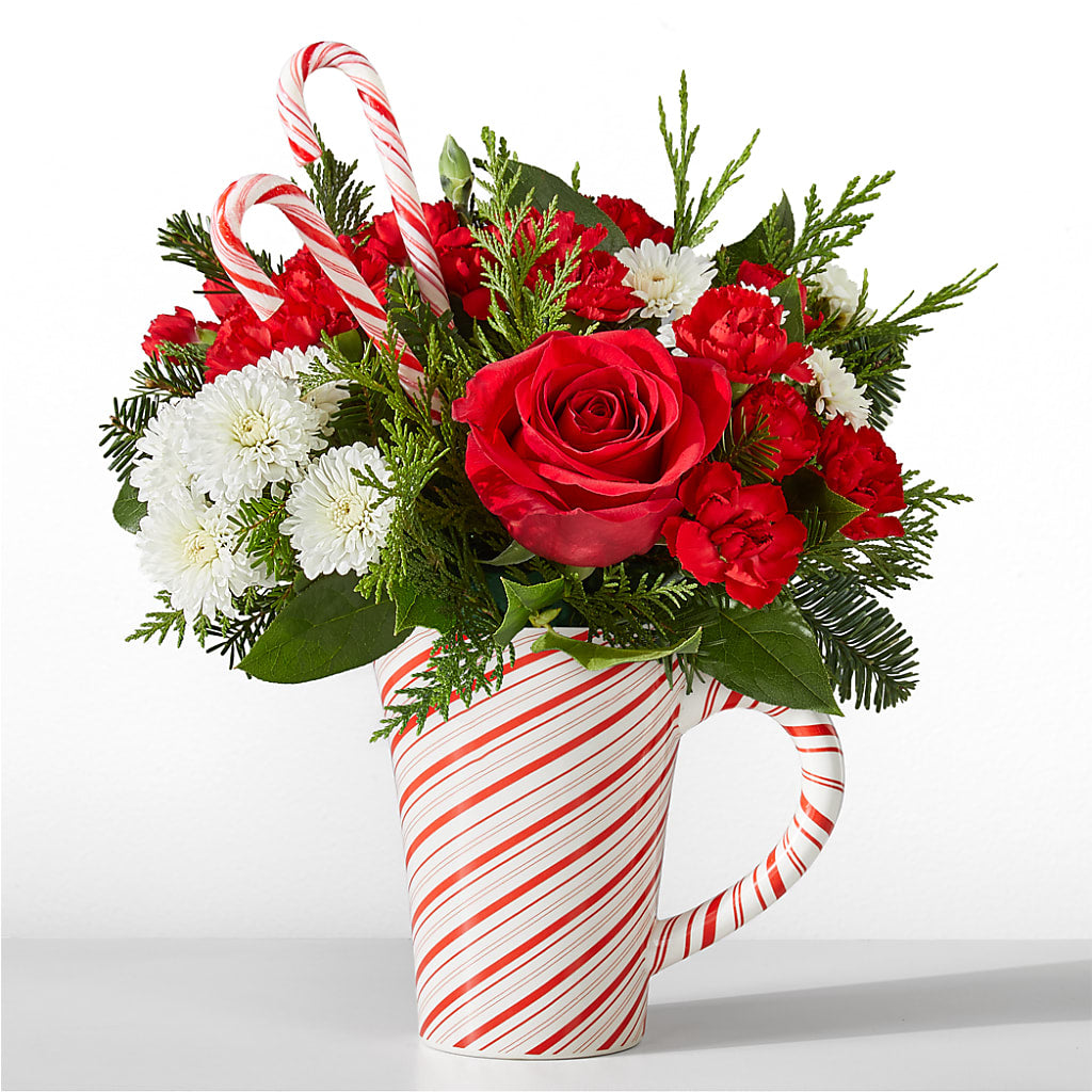 Peppermint Swirl Mug – Greenbrook Flowers Inc, Jackson MS