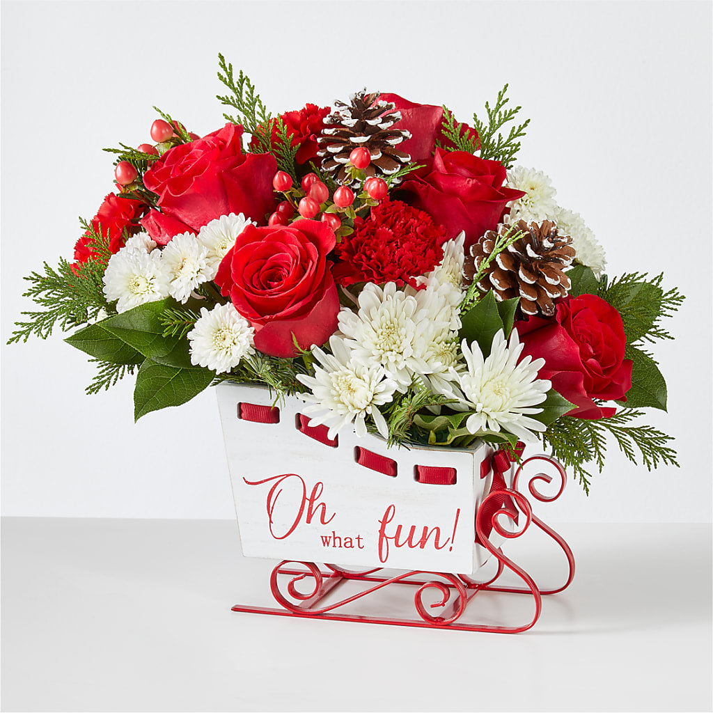 Sleigh Bells Bouquet – Greenbrook Flowers Inc, Jackson MS