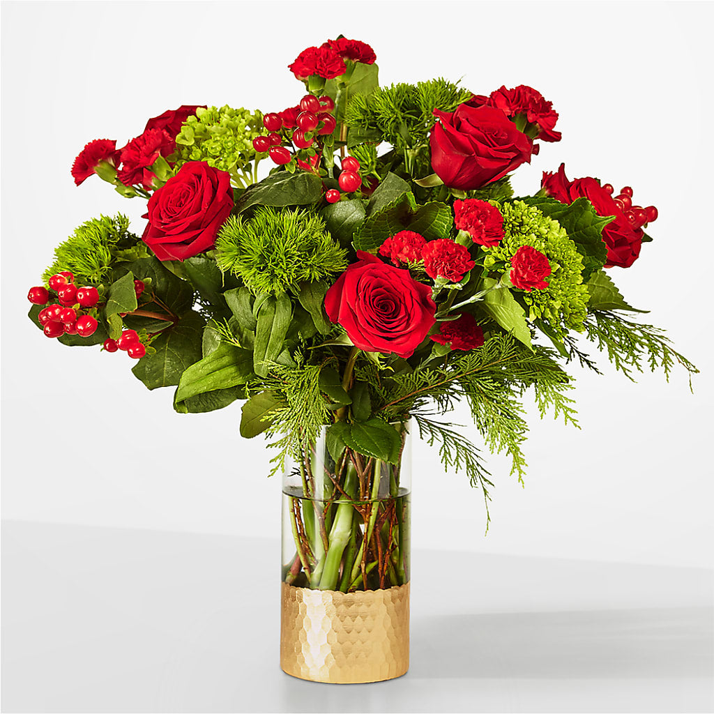 Plaid Throw Bouquet – Greenbrook Flowers Inc, Jackson MS