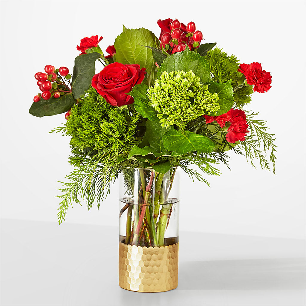 Plaid Throw Bouquet – Greenbrook Flowers Inc, Jackson MS