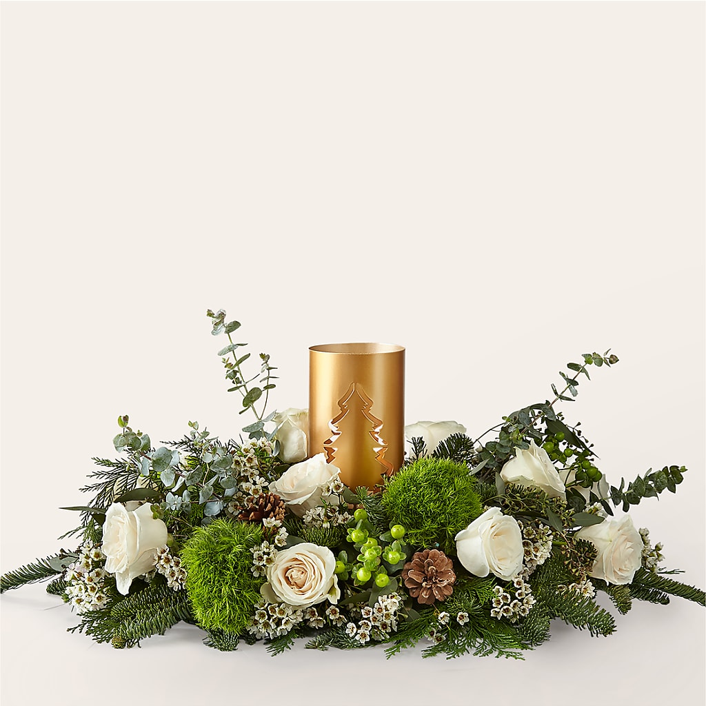 Chestnuts Roasting Centerpiece – Greenbrook Flowers Inc, Jackson MS