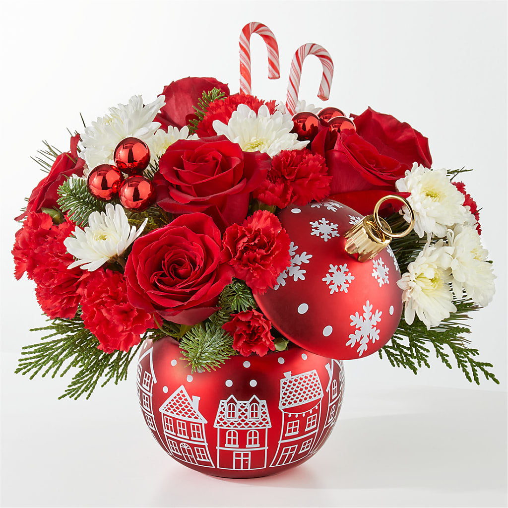 Cheer in the Air Ornament – Greenbrook Flowers Inc, Jackson MS