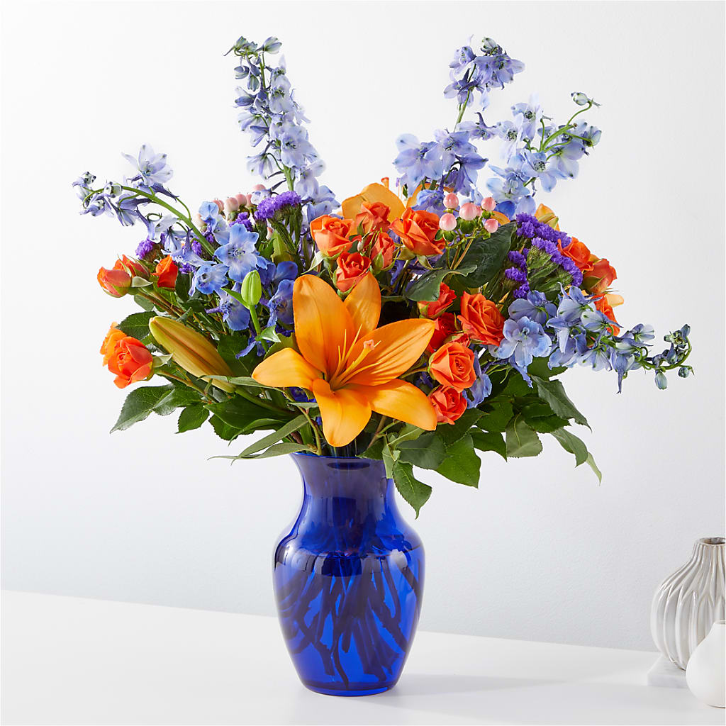 Radiant Citrus Bouquet – Greenbrook Flowers Inc, Jackson MS
