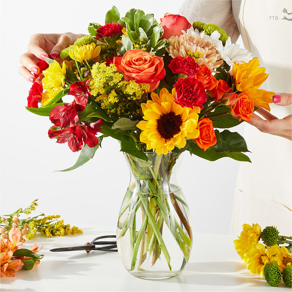 Fall Delight – A Florist Original – Greenbrook Flowers Inc, Jackson MS
