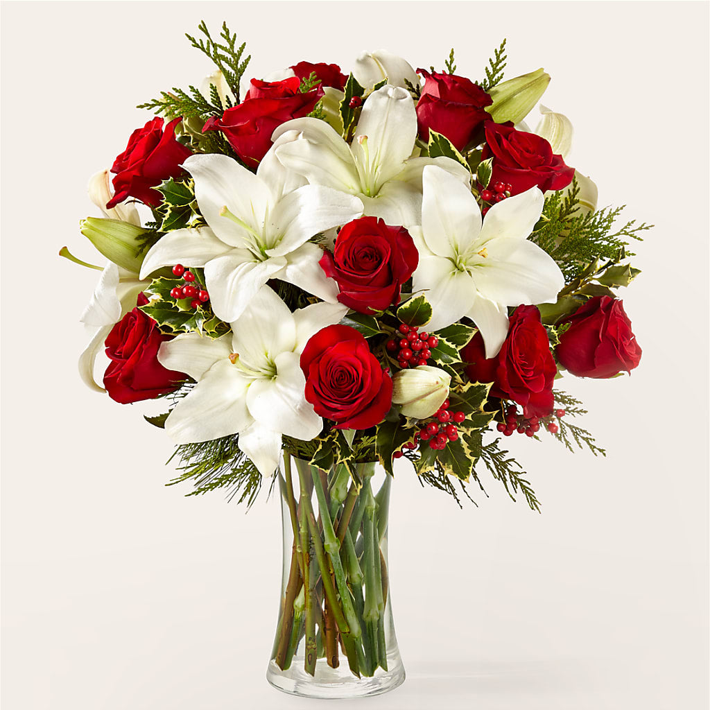 Sparkling Snowflakes Bouquet – Greenbrook Flowers Inc, Jackson MS
