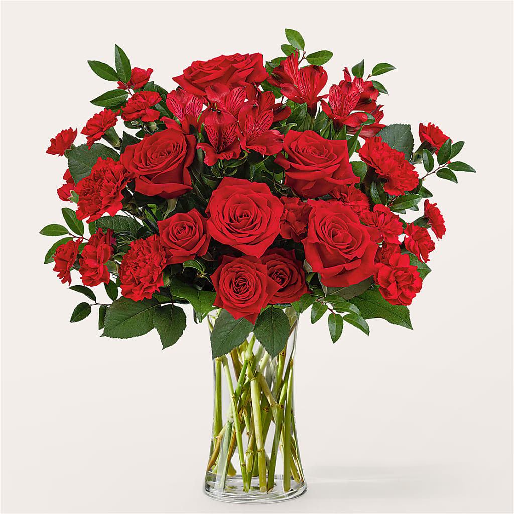 Brilliant Ruby Bouquet – Greenbrook Flowers Inc, Jackson MS