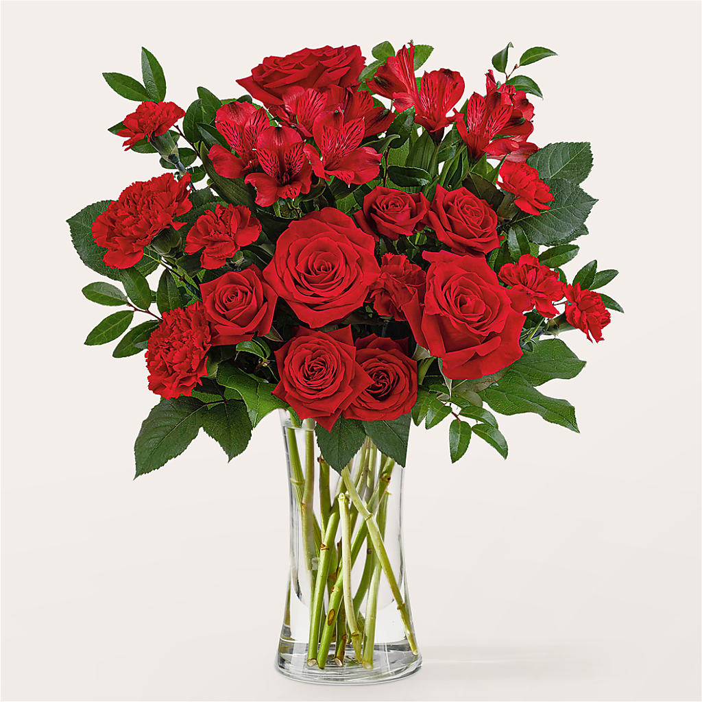 Brilliant Ruby Bouquet – Greenbrook Flowers Inc, Jackson MS