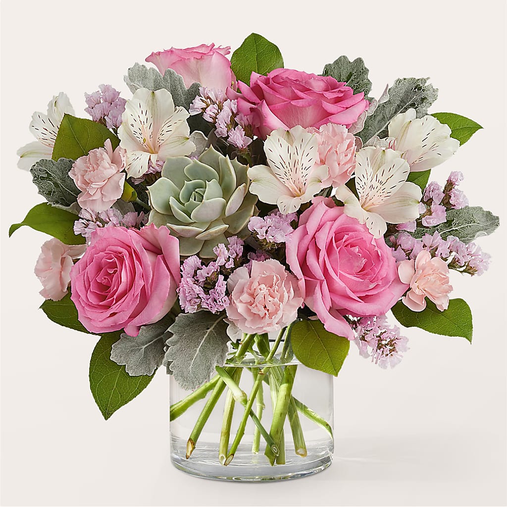 Dusty Rose Bouquet – Greenbrook Flowers Inc, Jackson MS