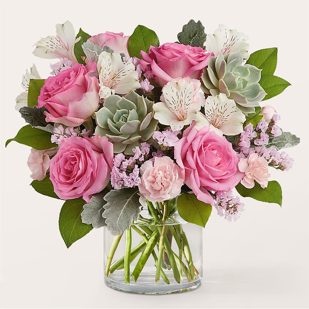 Dusty Rose Bouquet – Greenbrook Flowers Inc, Jackson MS