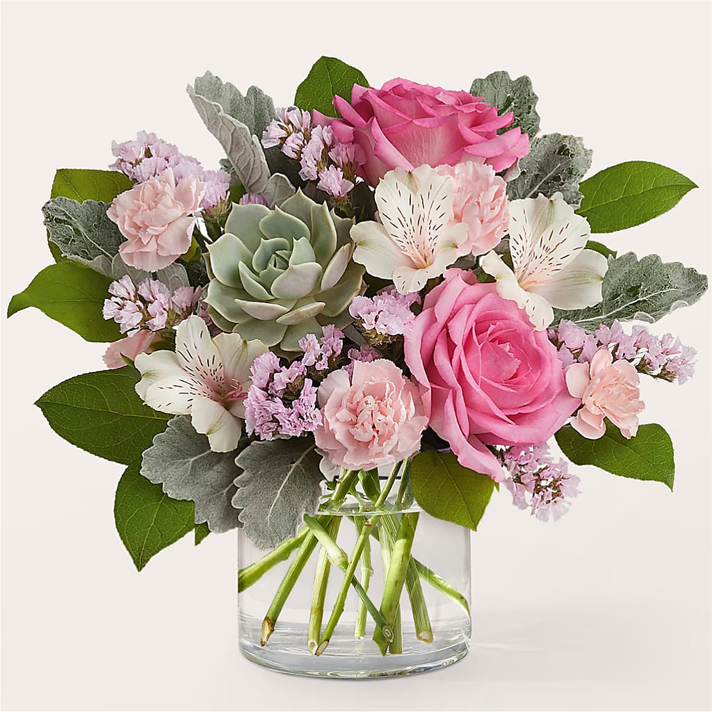 Dusty Rose Bouquet – Greenbrook Flowers Inc, Jackson MS
