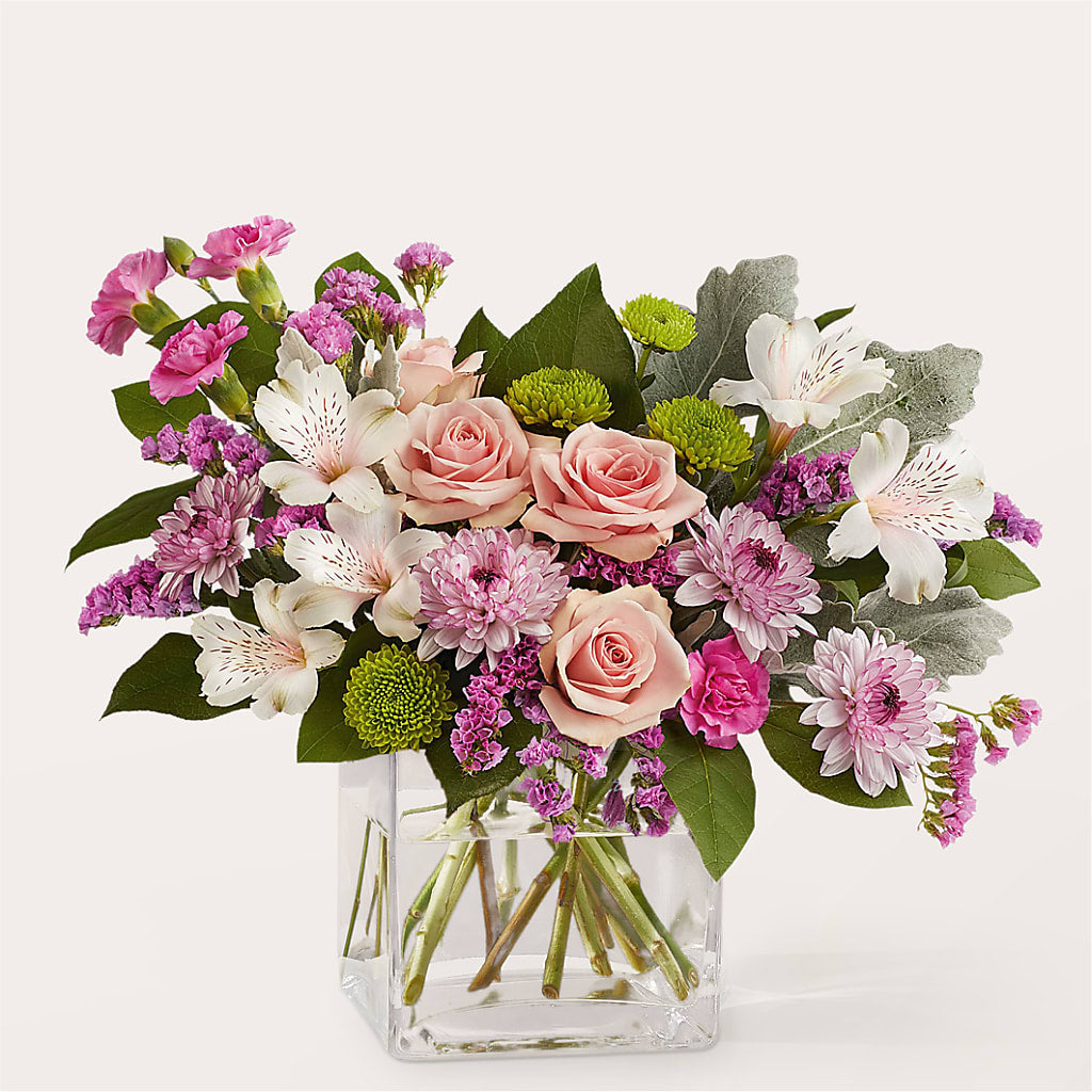 Pink Suede Bouquet – Greenbrook Flowers Inc, Jackson MS