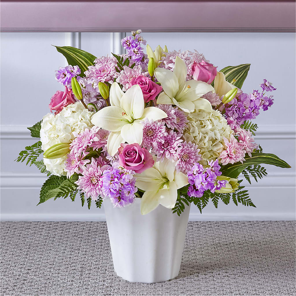 Heaven Sent Floor Basket – Greenbrook Flowers Inc, Jackson MS