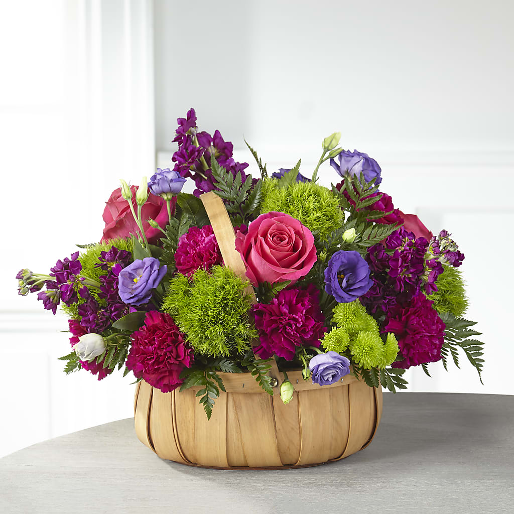 Serene Sanctuary Basket – Greenbrook Flowers Inc, Jackson MS