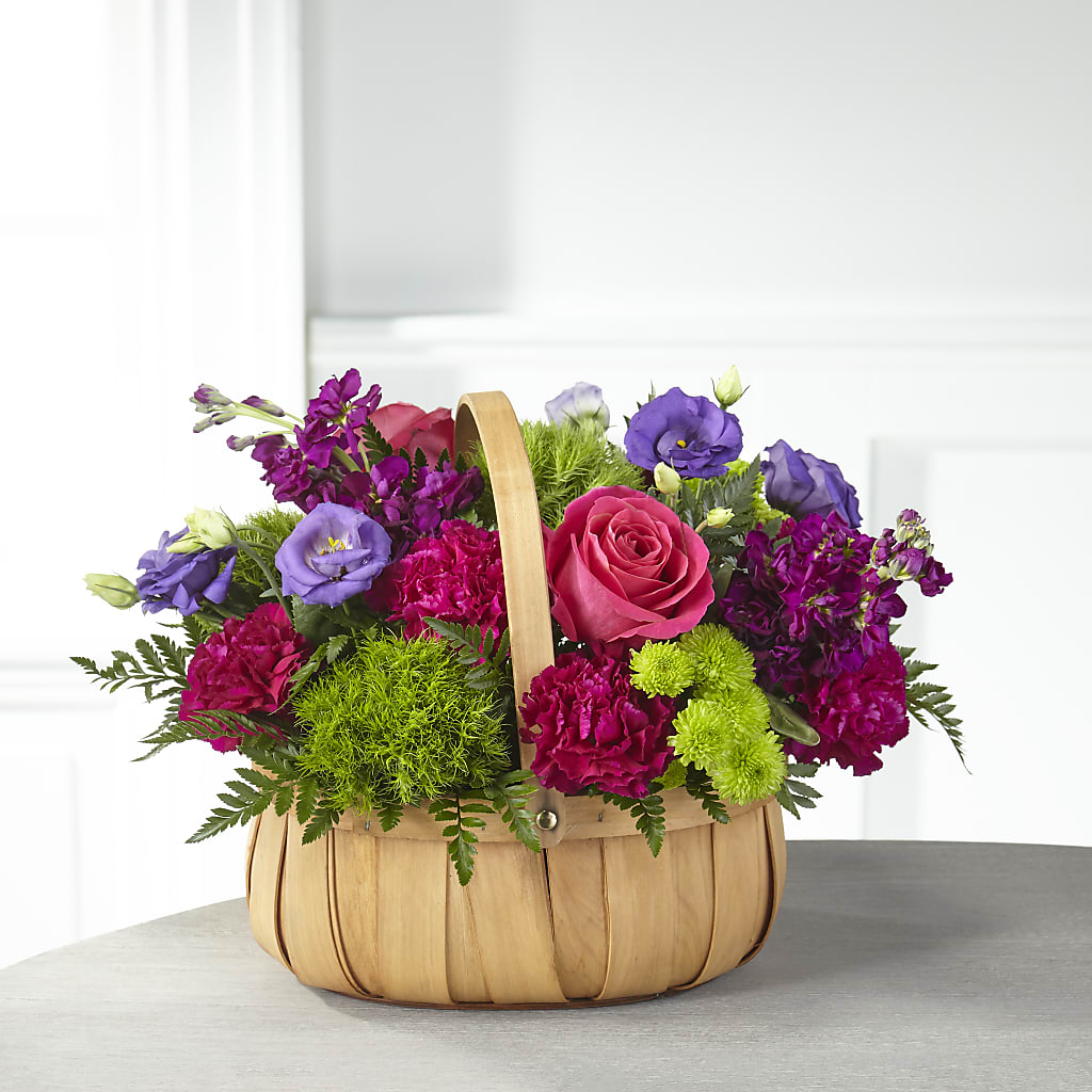 Serene Sanctuary Basket – Greenbrook Flowers Inc, Jackson MS