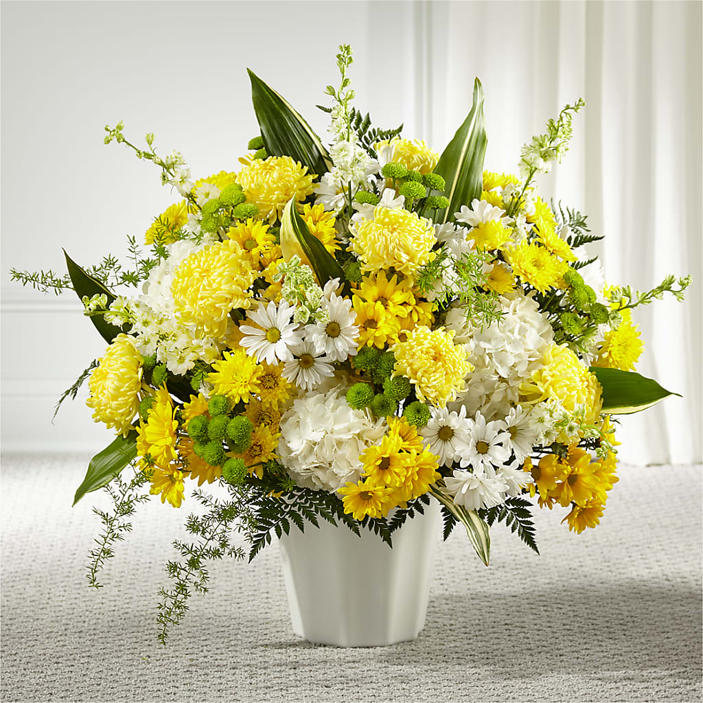 Unity & Grace Floor Basket – Greenbrook Flowers Inc, Jackson MS