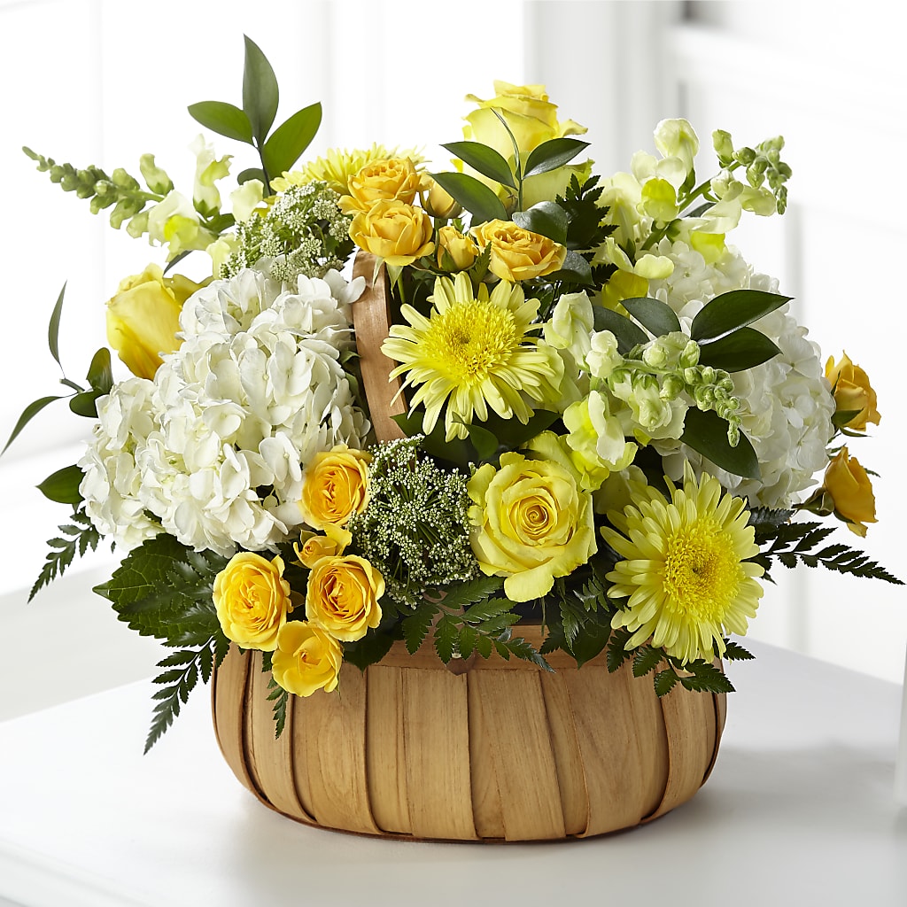 Rustic Remembrance Basket – Greenbrook Flowers Inc, Jackson MS