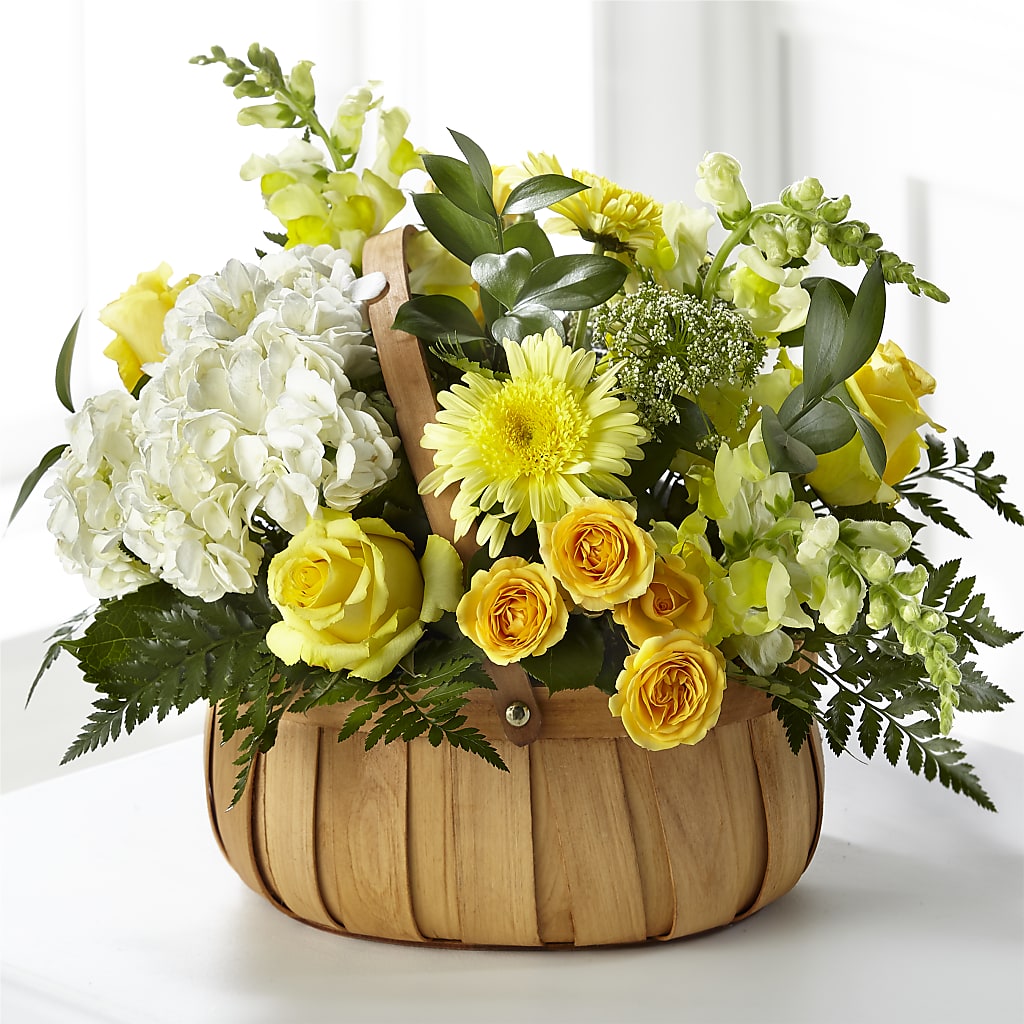 Rustic Remembrance Basket – Greenbrook Flowers Inc, Jackson MS