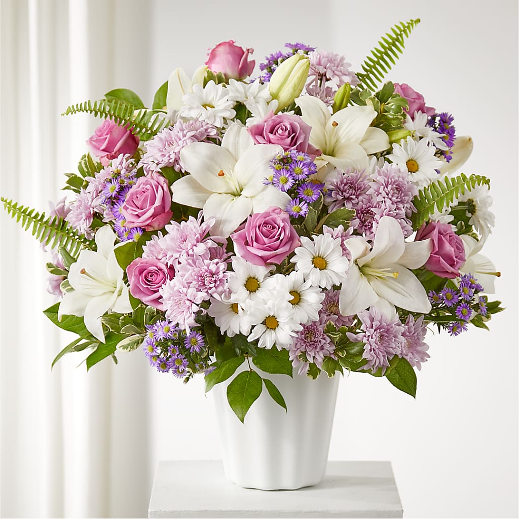 Warmest Thoughts Tabletop Basket – Greenbrook Flowers Inc, Jackson MS