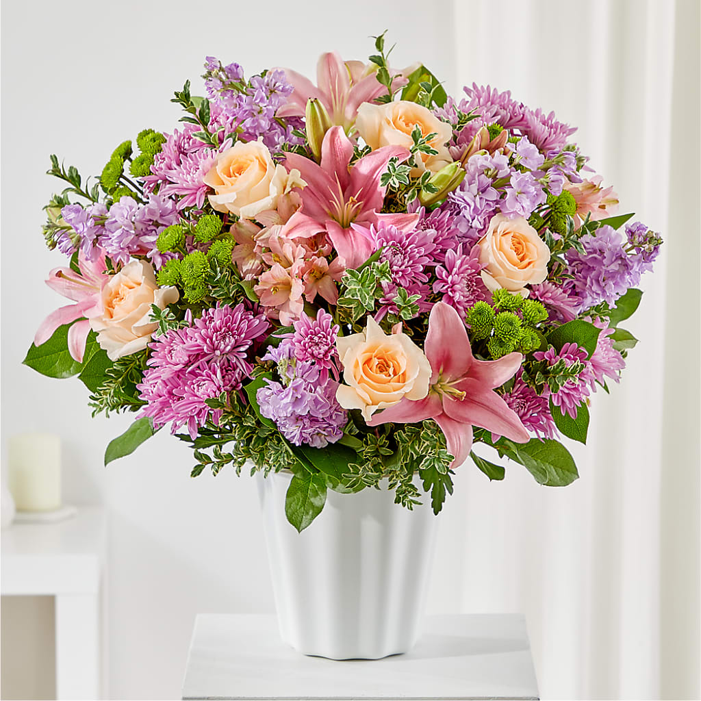 Supportive Embrace Tabletop Basket – Greenbrook Flowers Inc, Jackson MS