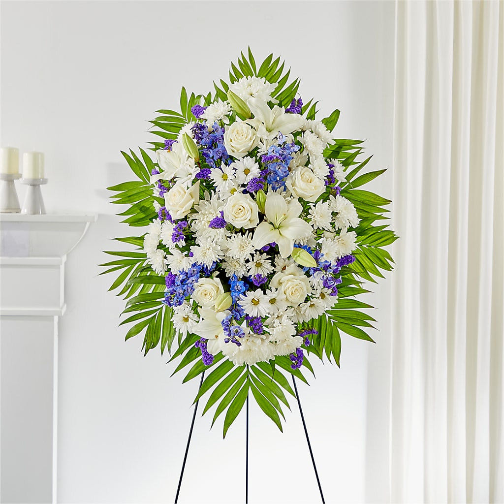 At Rest Standing Spray – Greenbrook Flowers Inc, Jackson MS