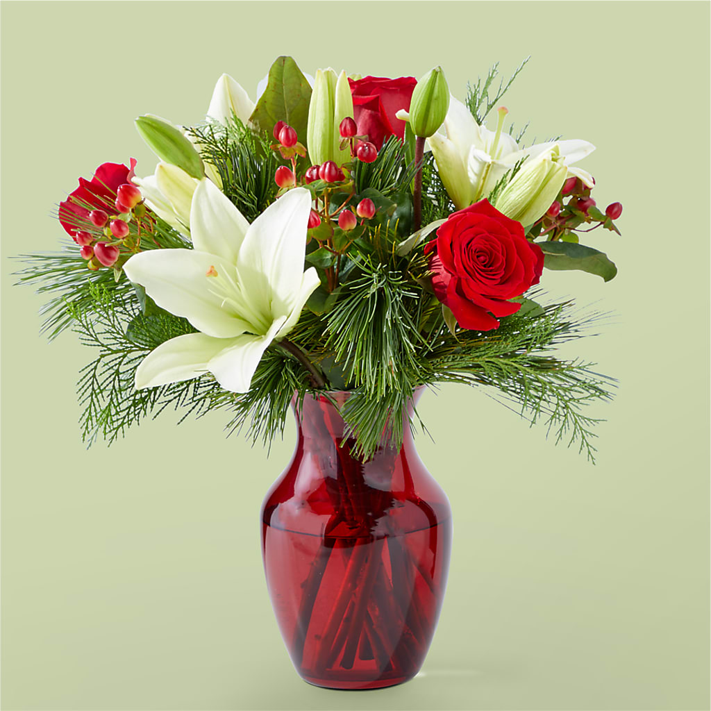 Evergreen Delight Bouquet – Greenbrook Flowers Inc, Jackson MS