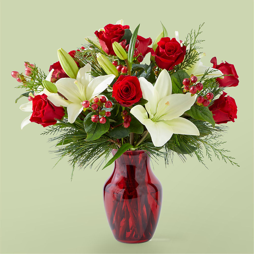 Evergreen Delight Bouquet – Greenbrook Flowers Inc, Jackson MS