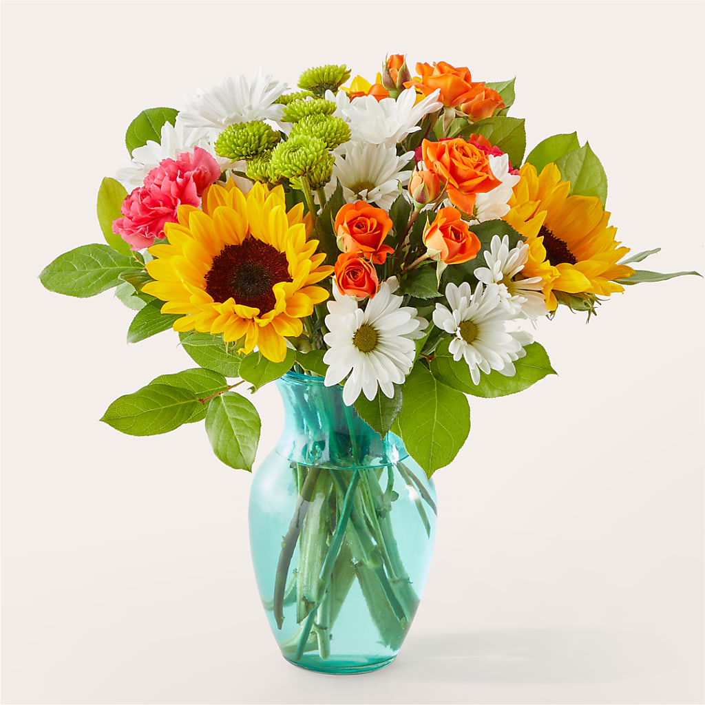 Sun-drenched Blooms Bouquet – Greenbrook Flowers Inc, Jackson MS