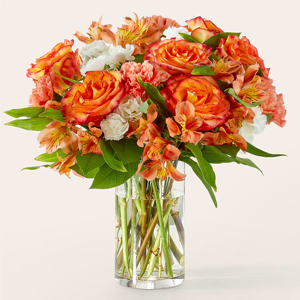 Apricot Glow Bouquet – Greenbrook Flowers Inc, Jackson MS