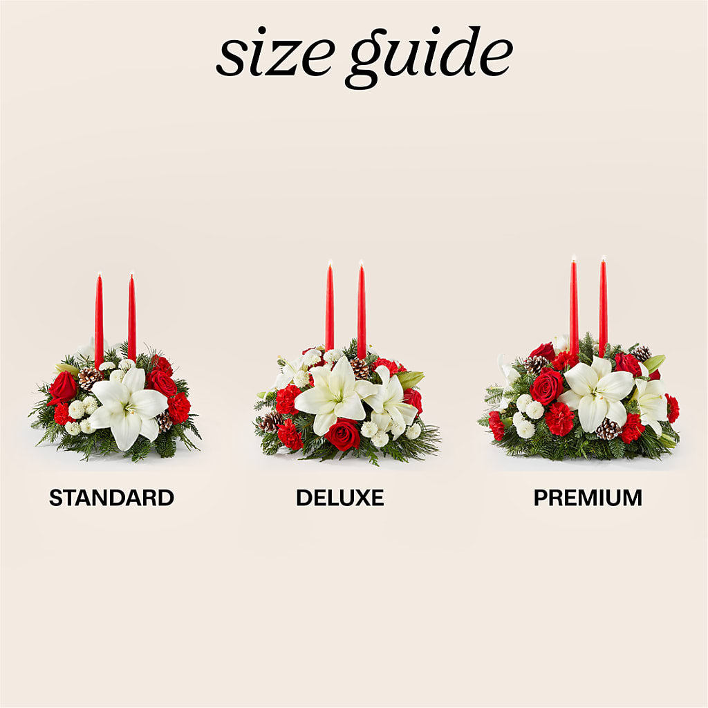 Seasonal Festivities Centerpiece – Greenbrook Flowers Inc, Jackson MS