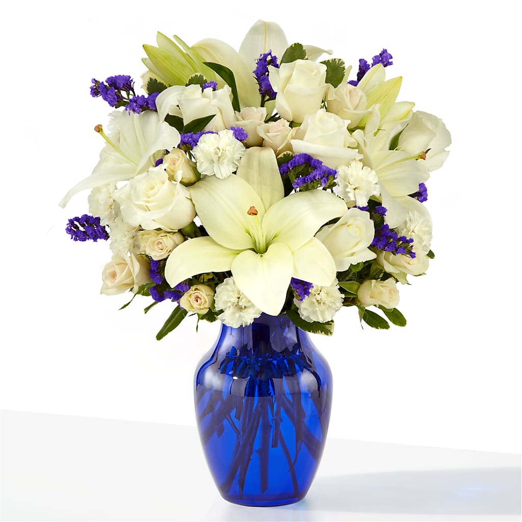 Sapphire Rush Bouquet – Greenbrook Flowers Inc, Jackson MS