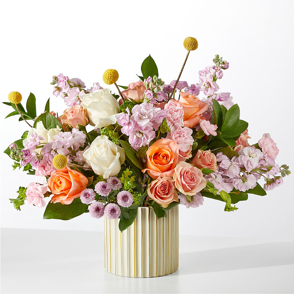 French Market Bouquet with Ivory Vase – Greenbrook Flowers Inc, Jackson MS