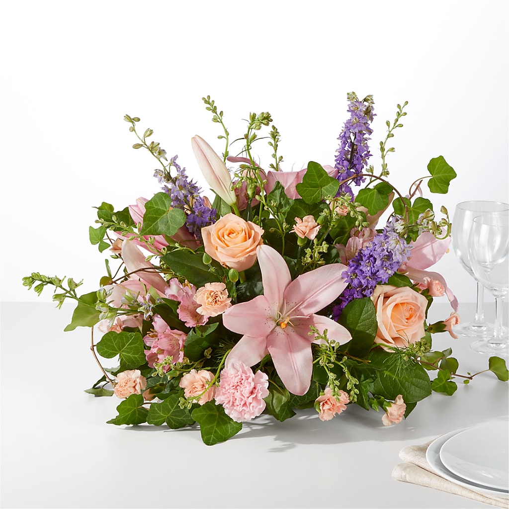 Blossom Time Centerpiece – Greenbrook Flowers Inc, Jackson MS