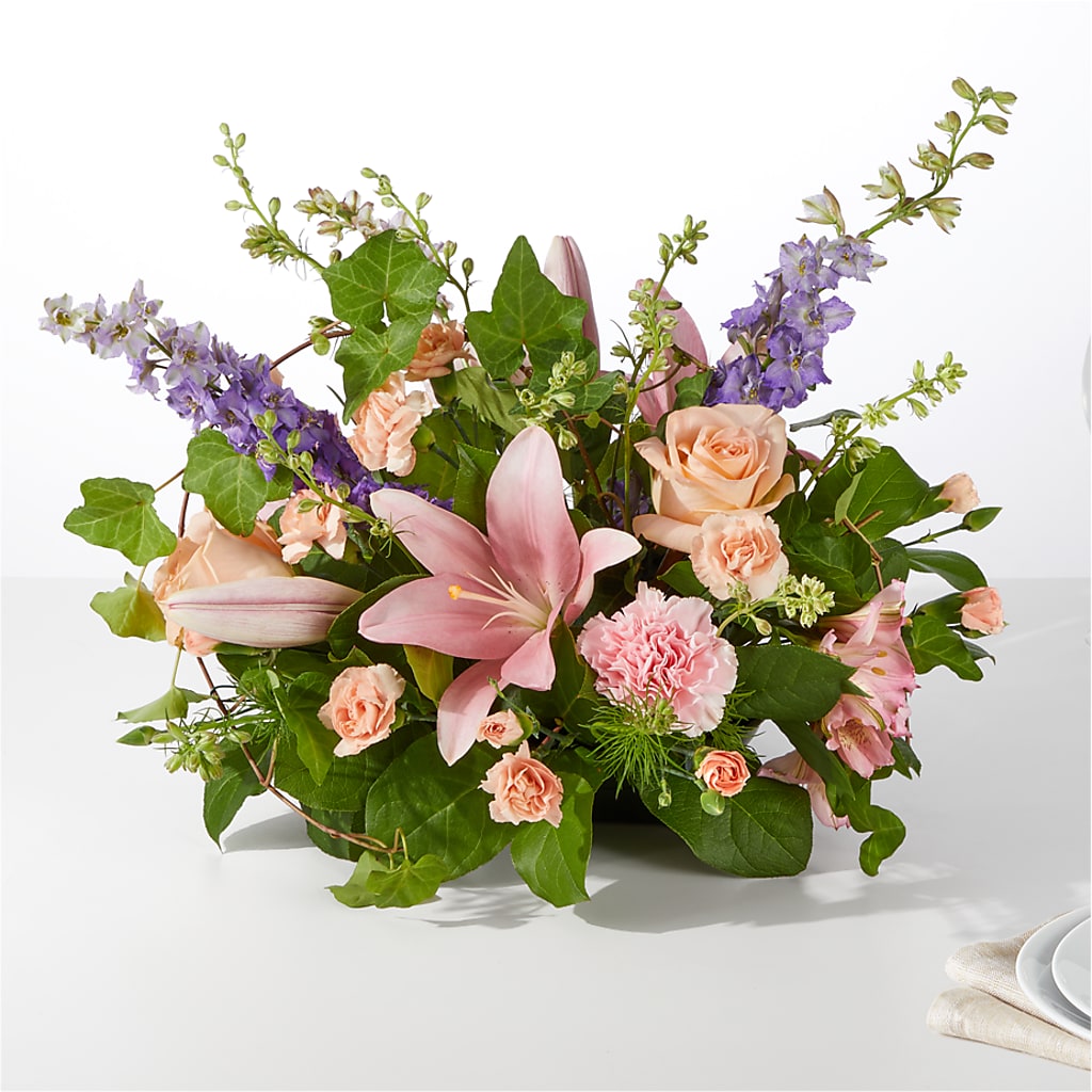 Blossom Time Centerpiece – Greenbrook Flowers Inc, Jackson MS