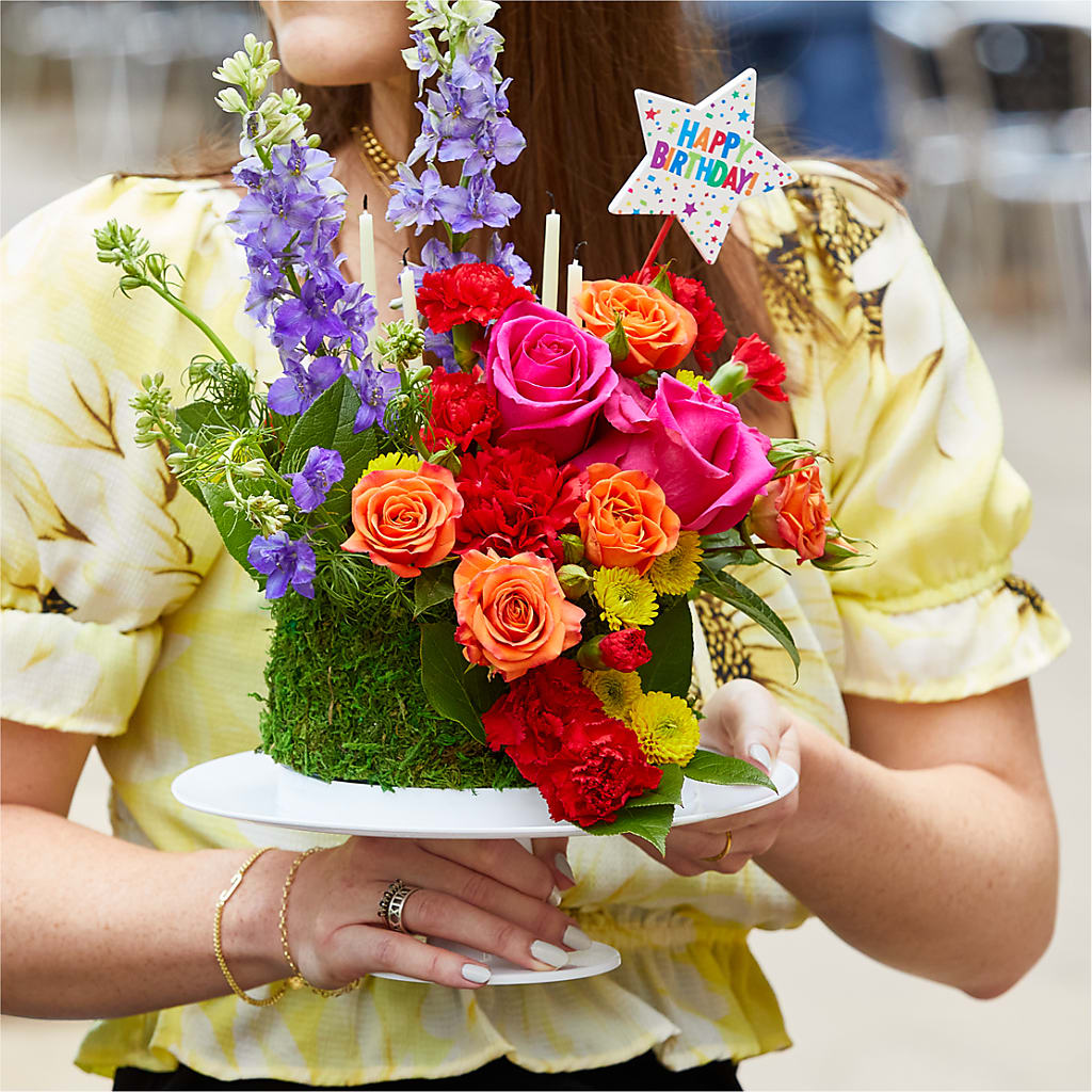 Best Year Yet Floral Cake – Greenbrook Flowers Inc, Jackson MS