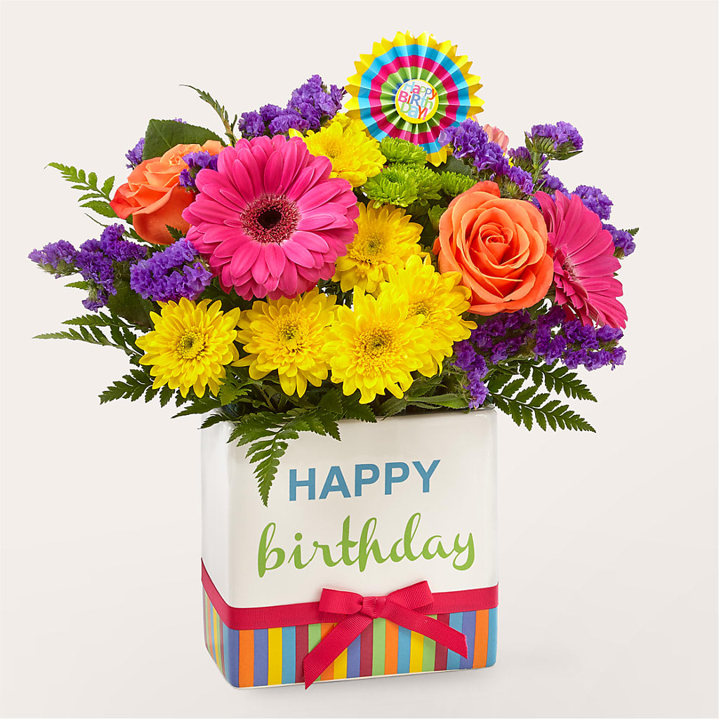Birthday Brights Bouquet –  Greenbrook Flowers Inc, Jackson MS