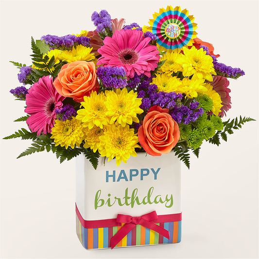 Birthday Brights Bouquet –  Greenbrook Flowers Inc, Jackson MS