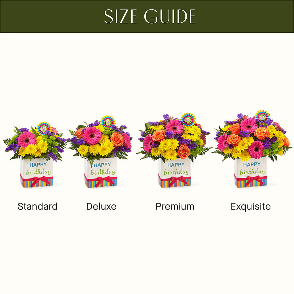 Birthday Brights Bouquet –  Greenbrook Flowers Inc, Jackson MS
