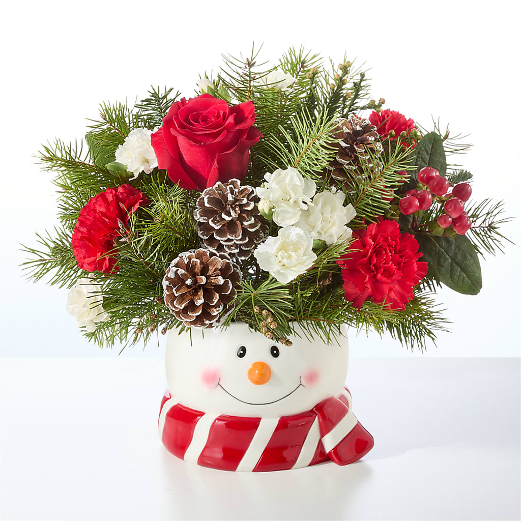 Jolly Snowman Bouquet –  Greenbrook Flowers Inc, Jackson MS