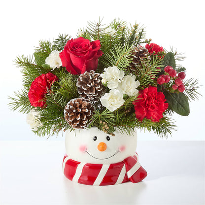 Jolly Snowman Bouquet –  Greenbrook Flowers Inc, Jackson MS