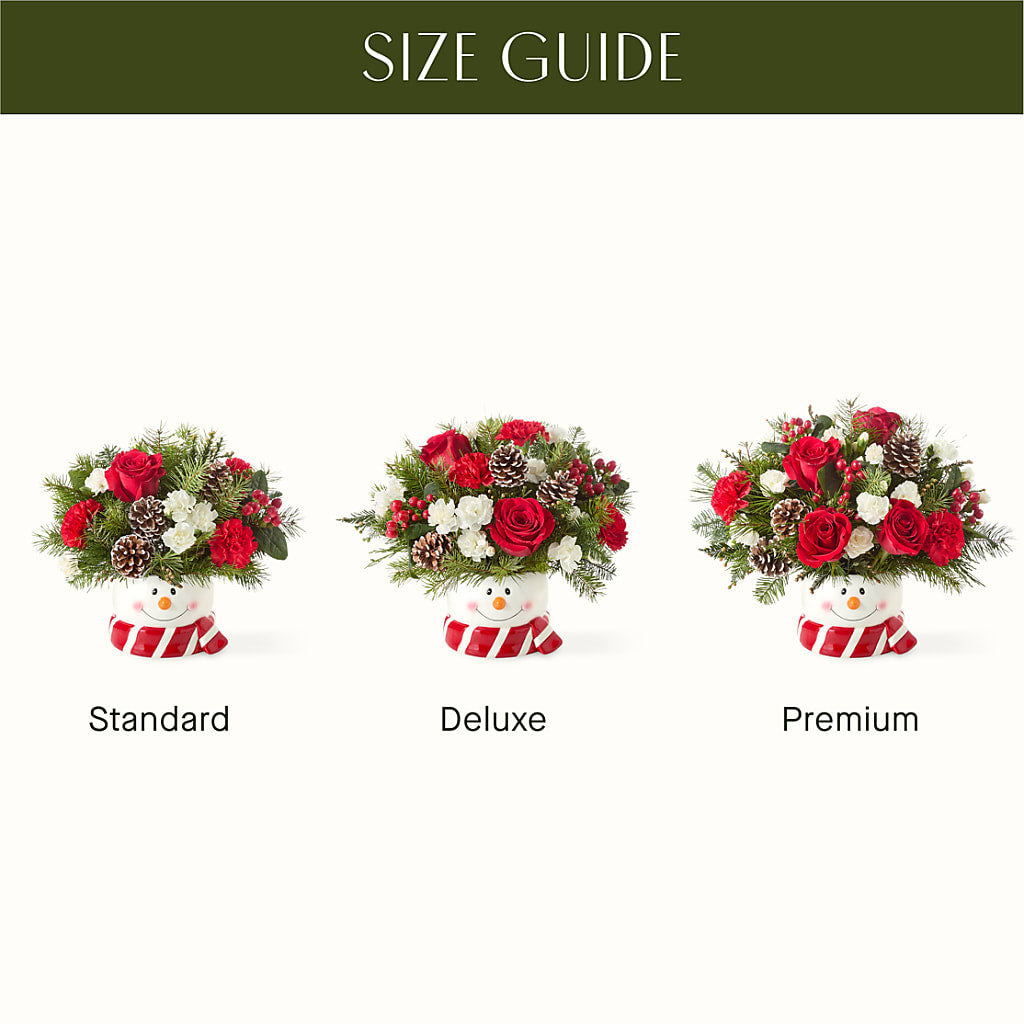Jolly Snowman Bouquet –  Greenbrook Flowers Inc, Jackson MS