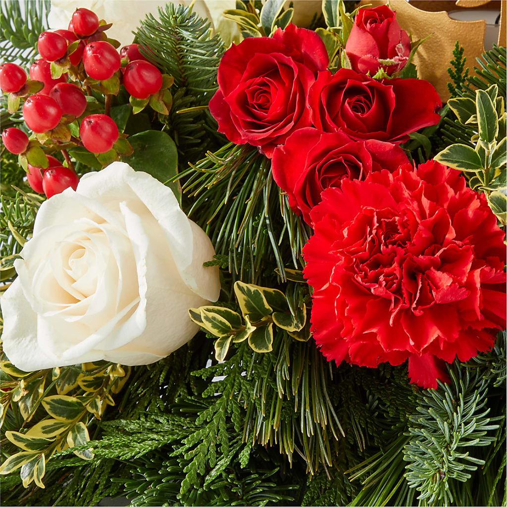 December Dreams Centerpiece –  Greenbrook Flowers Inc, Jackson MS