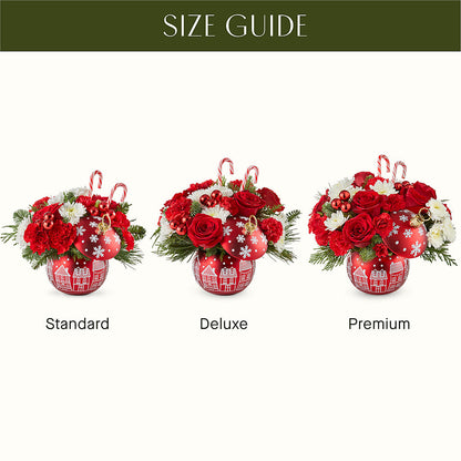 Cheer in the Air Ornament –  Greenbrook Flowers Inc, Jackson MS