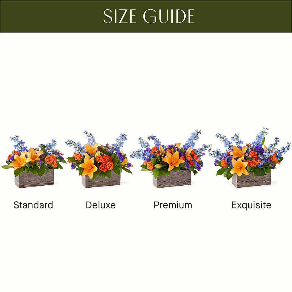 Radiant Citrus Box Bouquet –  Greenbrook Flowers Inc, Jackson MS