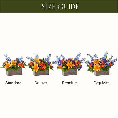 Radiant Citrus Box Bouquet –  Greenbrook Flowers Inc, Jackson MS