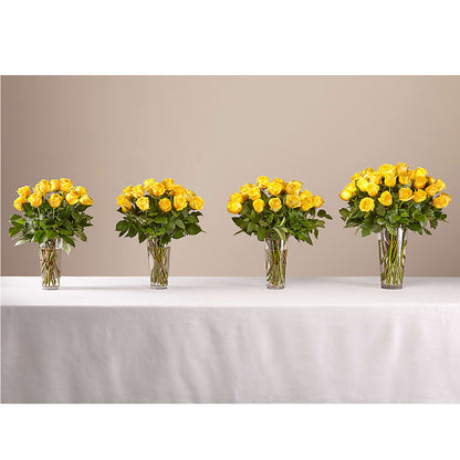 Long Stem Yellow Rose Bouquet –  Greenbrook Flowers Inc, Jackson MS