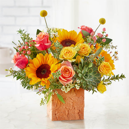 Sunflower Season Bouquet –  Greenbrook Flowers Inc, Jackson MS
