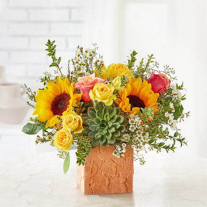 Sunflower Season Bouquet –  Greenbrook Flowers Inc, Jackson MS