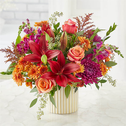 Burgundy Landscape Bouquet –  Greenbrook Flowers Inc, Jackson MS